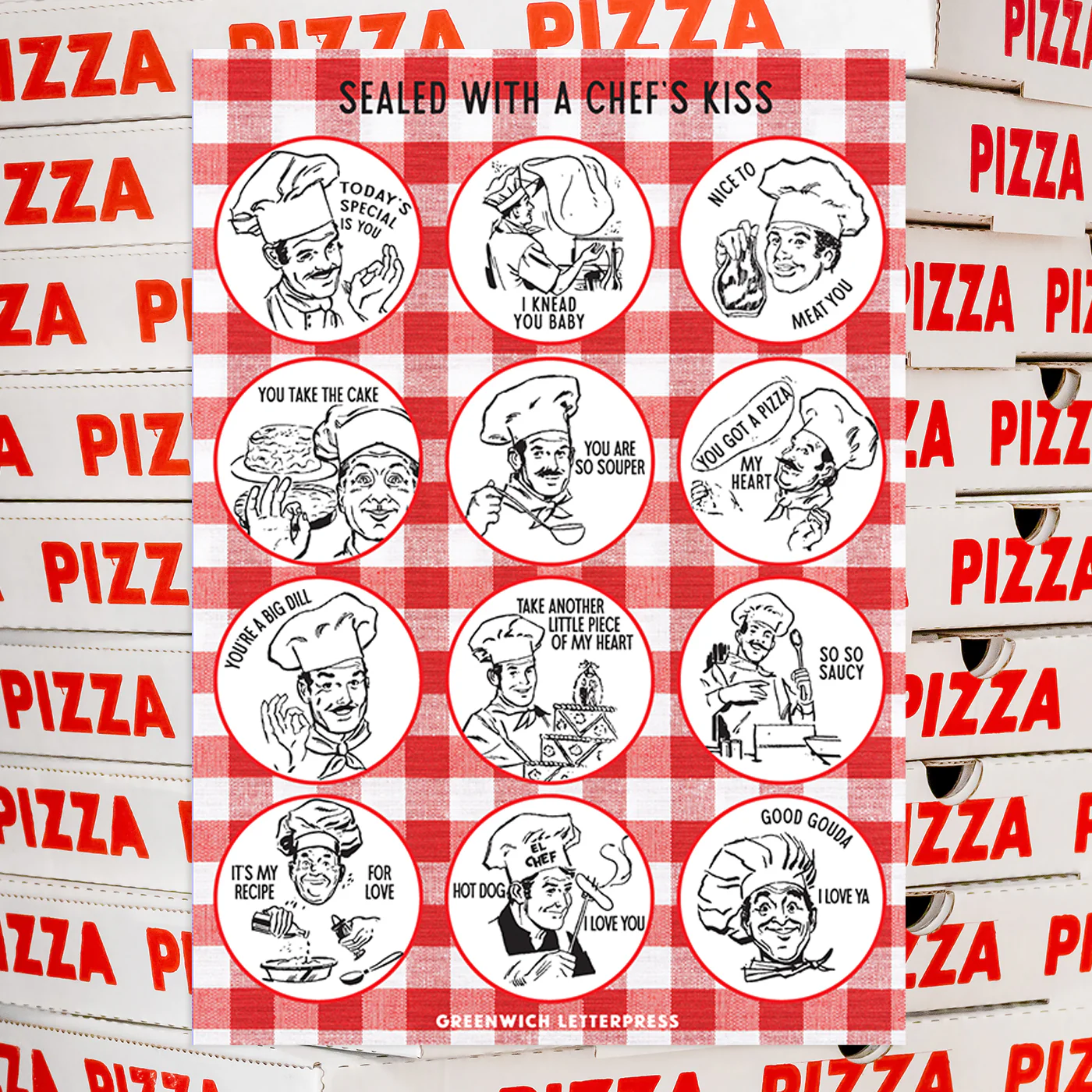 Chef's Kiss Sticker Sheet - Image 2