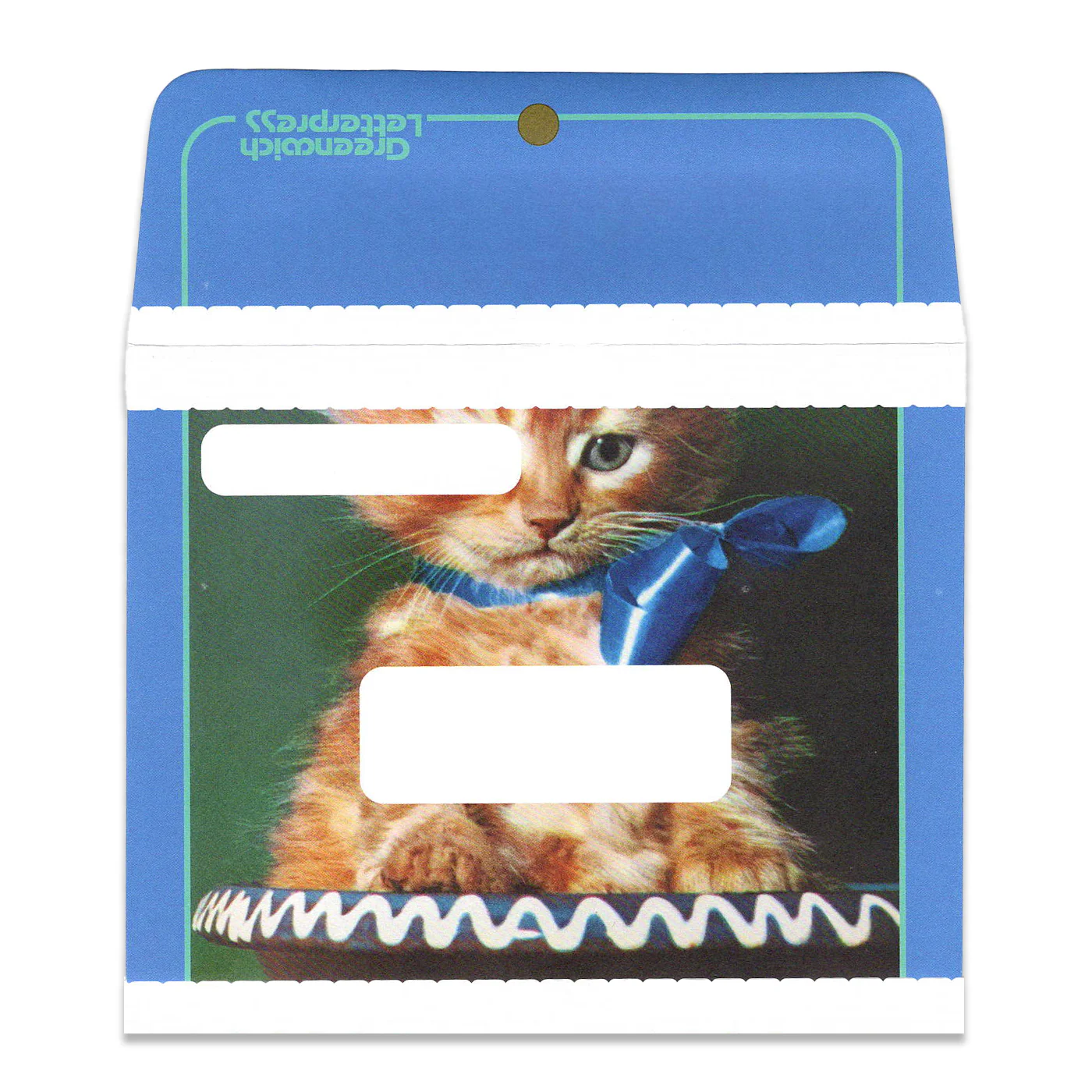 BLUE SATIN BOW CAT PETS - Image 2
