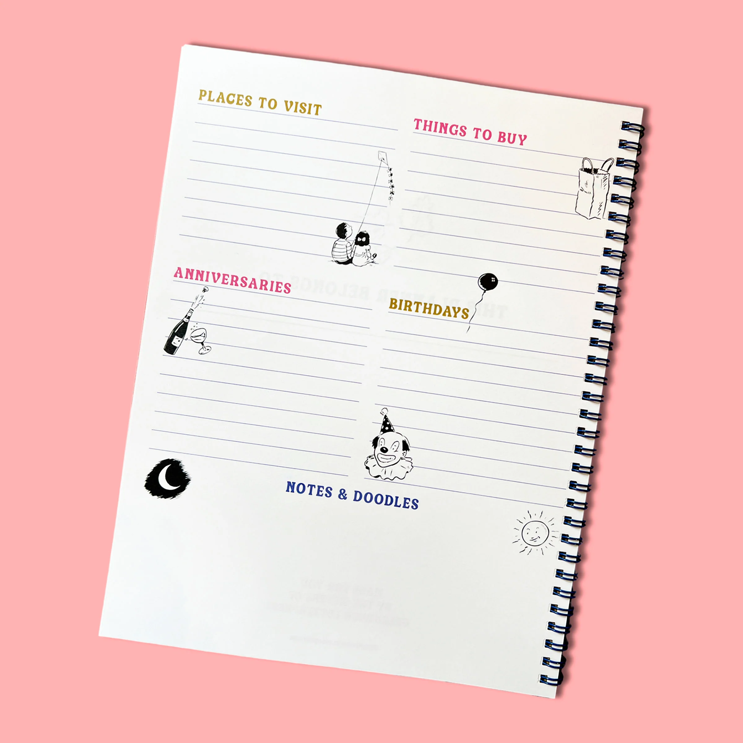 BREAKFAST UNDATED MONTHLY PLANNER - Image 2