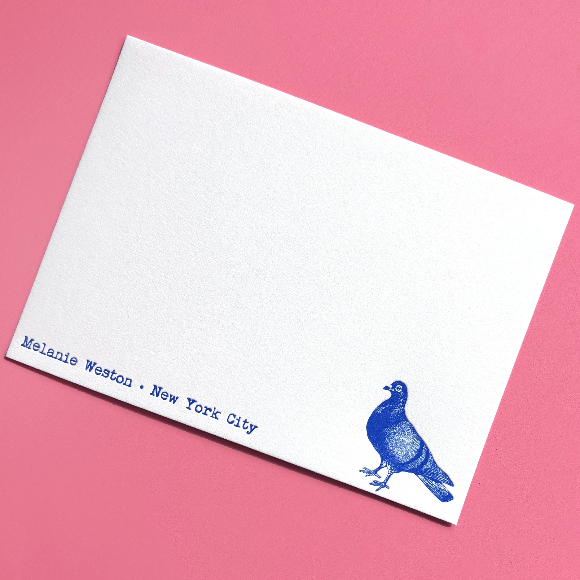 CITY SONG LETTERPRESS STATIONERY - Image 2