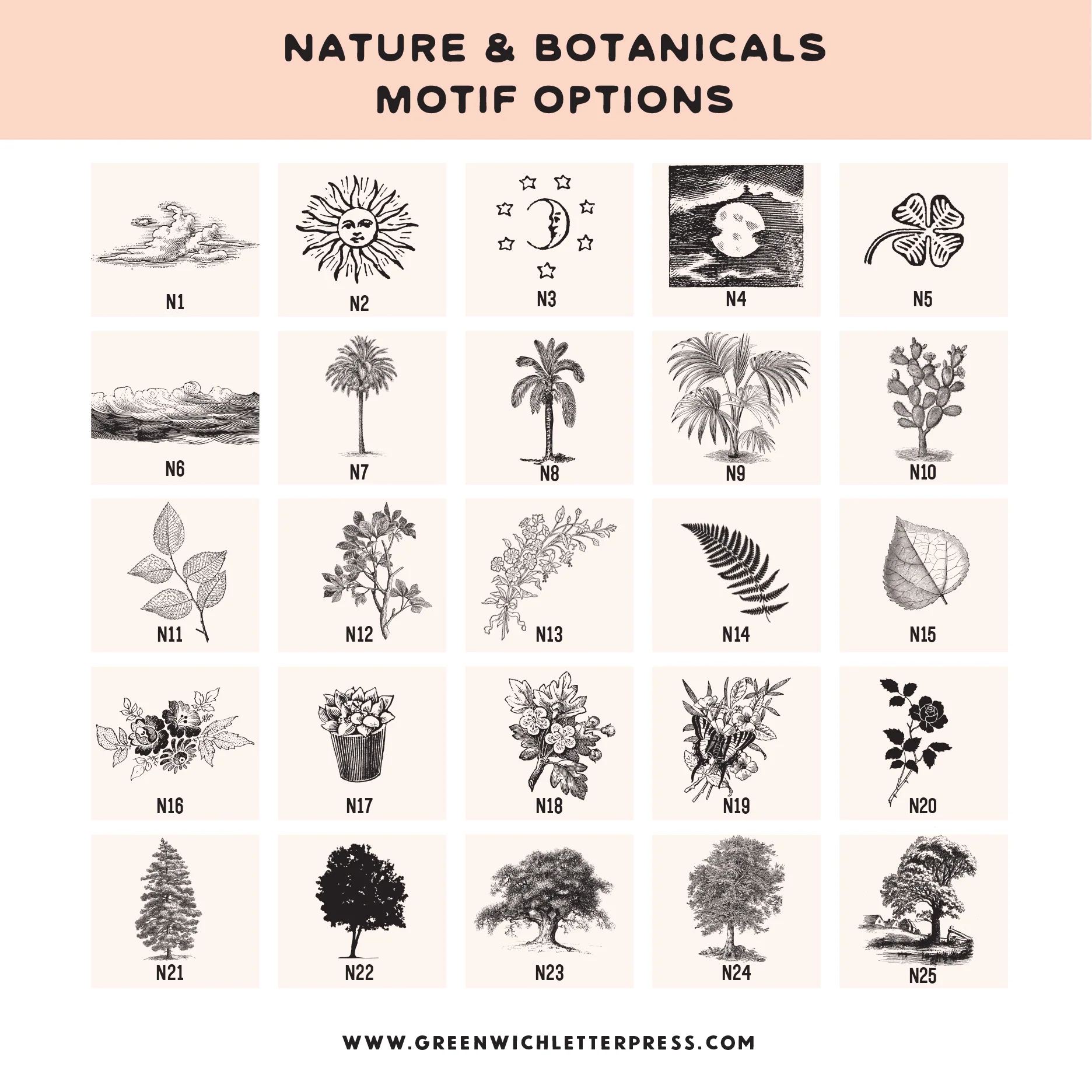 CHOOSE YOUR OWN MOTIF: BOTANICALS - Image 4