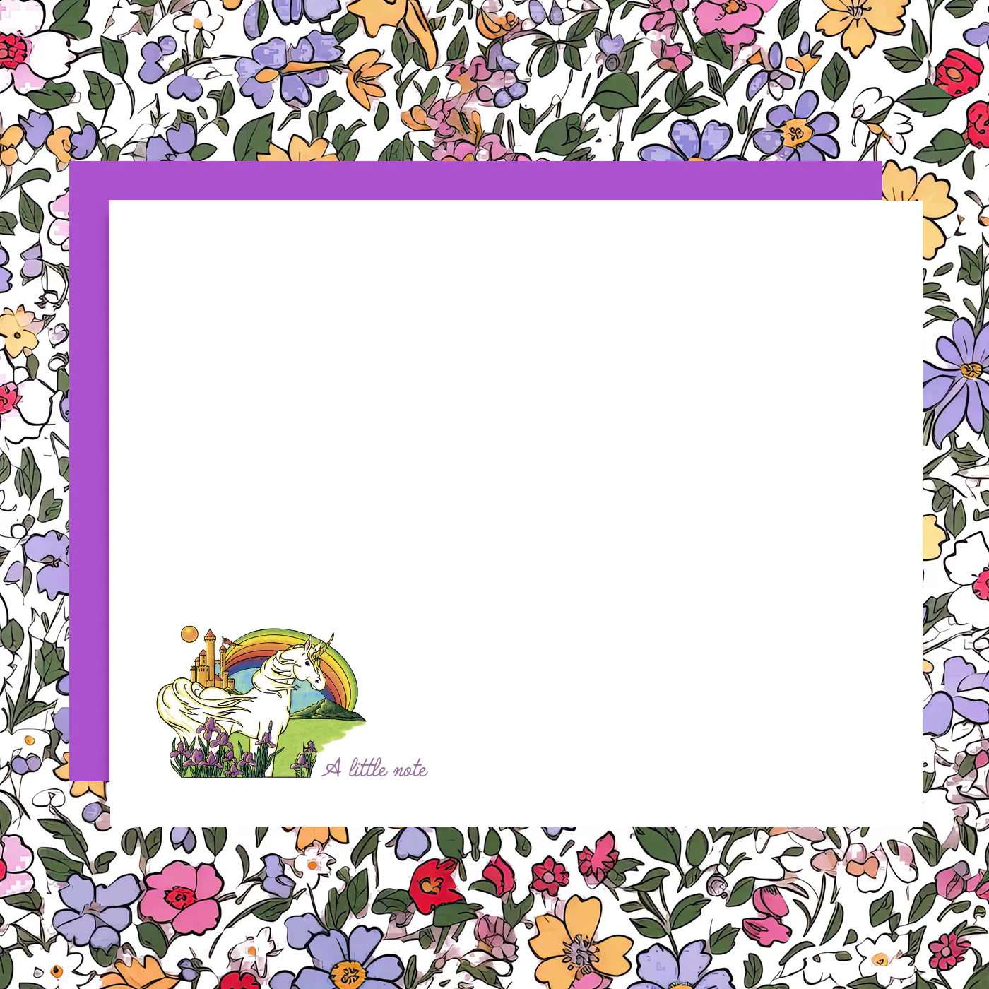 A Little Note Unicorn (Set of 10) - Image 2