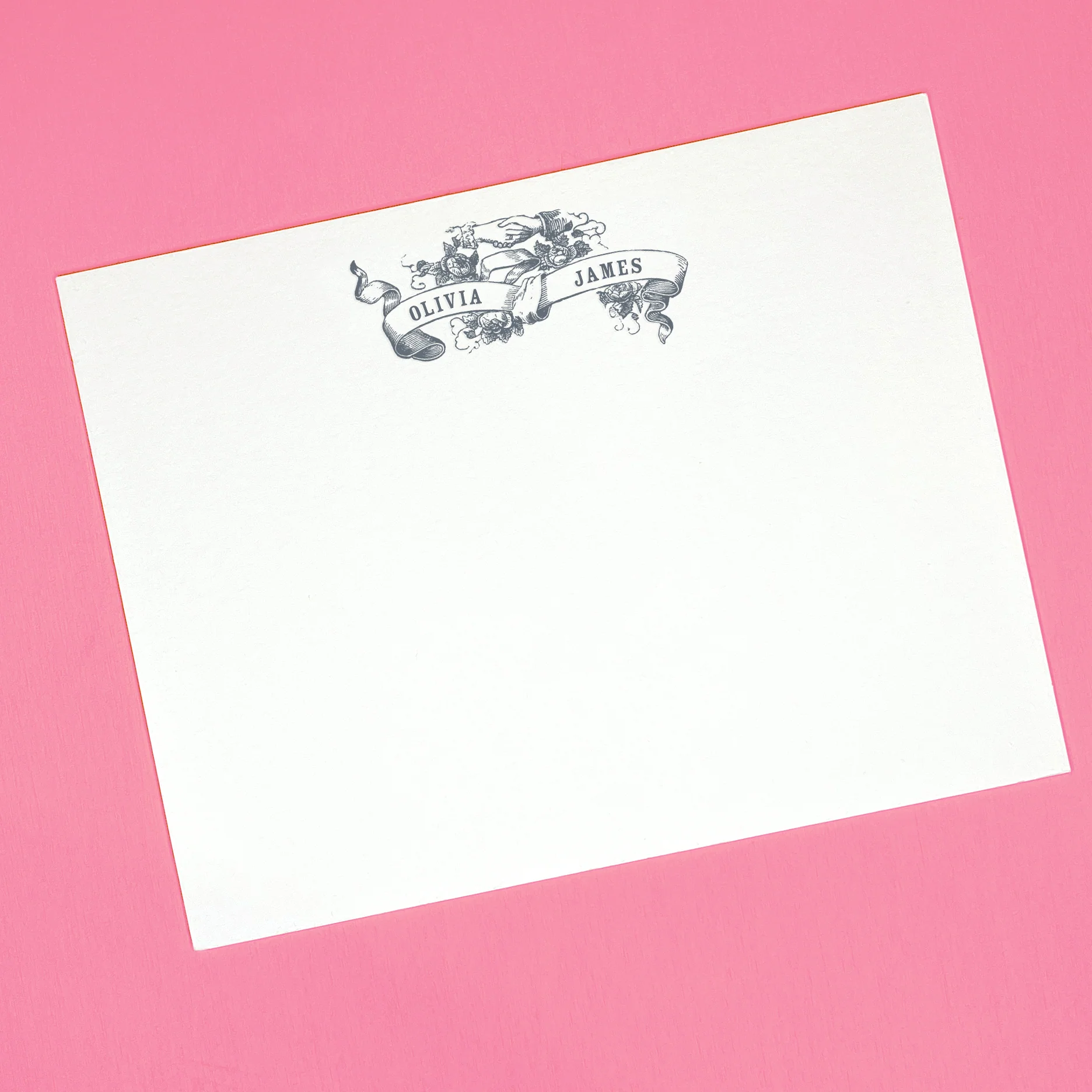 CEREMONY LETTERPRESS STATIONERY