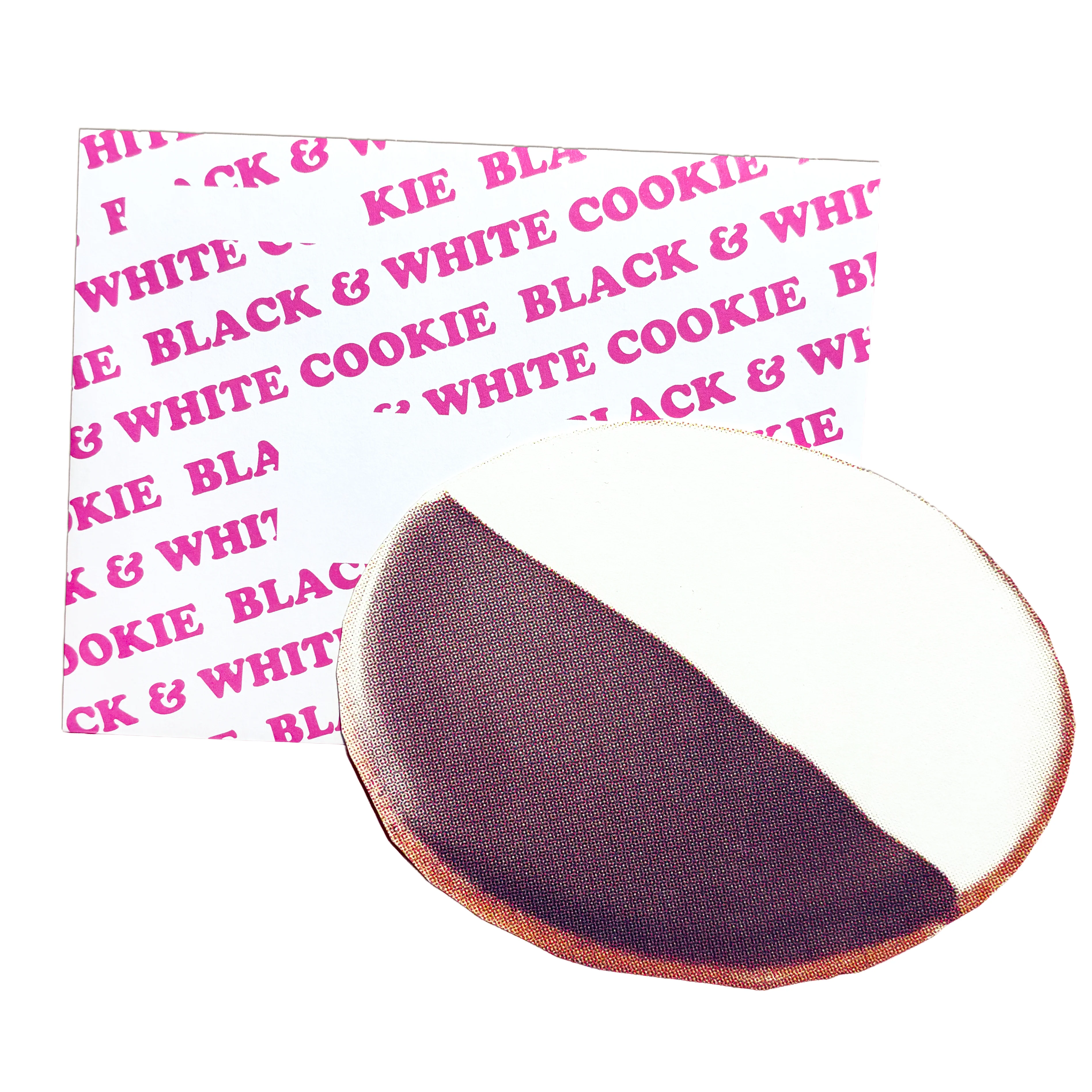 Retro NYC Cookie Postcard with Envelope