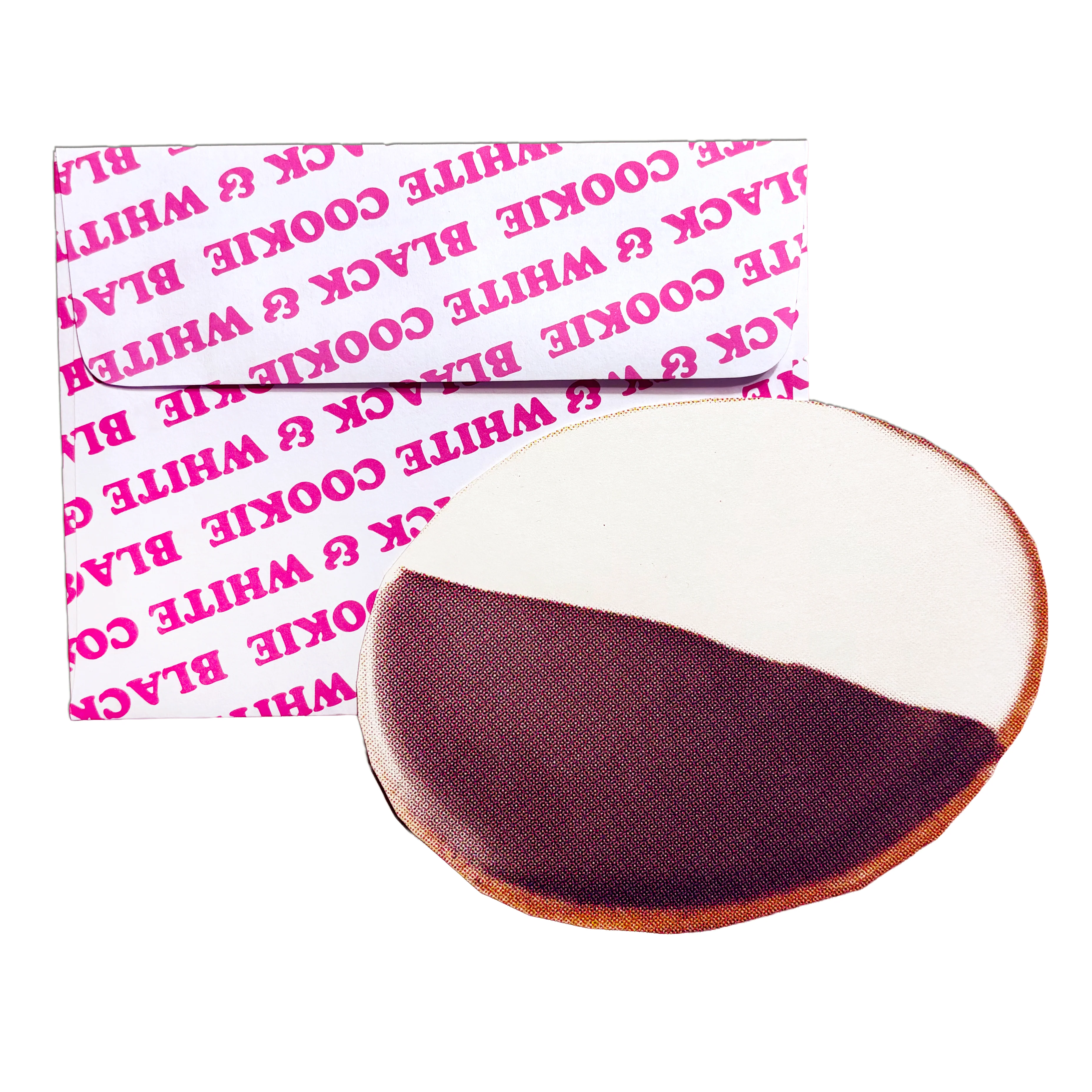 Retro NYC Cookie Postcard with Envelope - Image 2