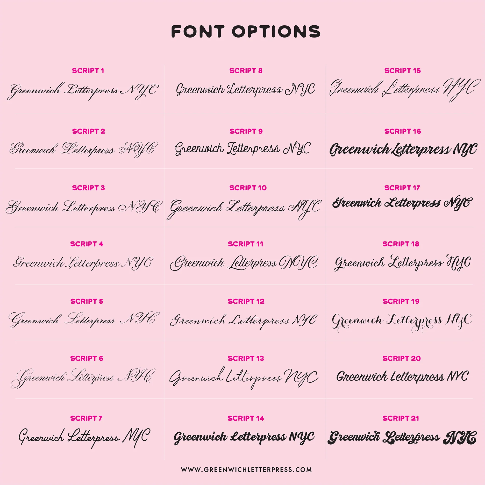 NYC BORDER LETTERPRESS STATIONERY - Image 6
