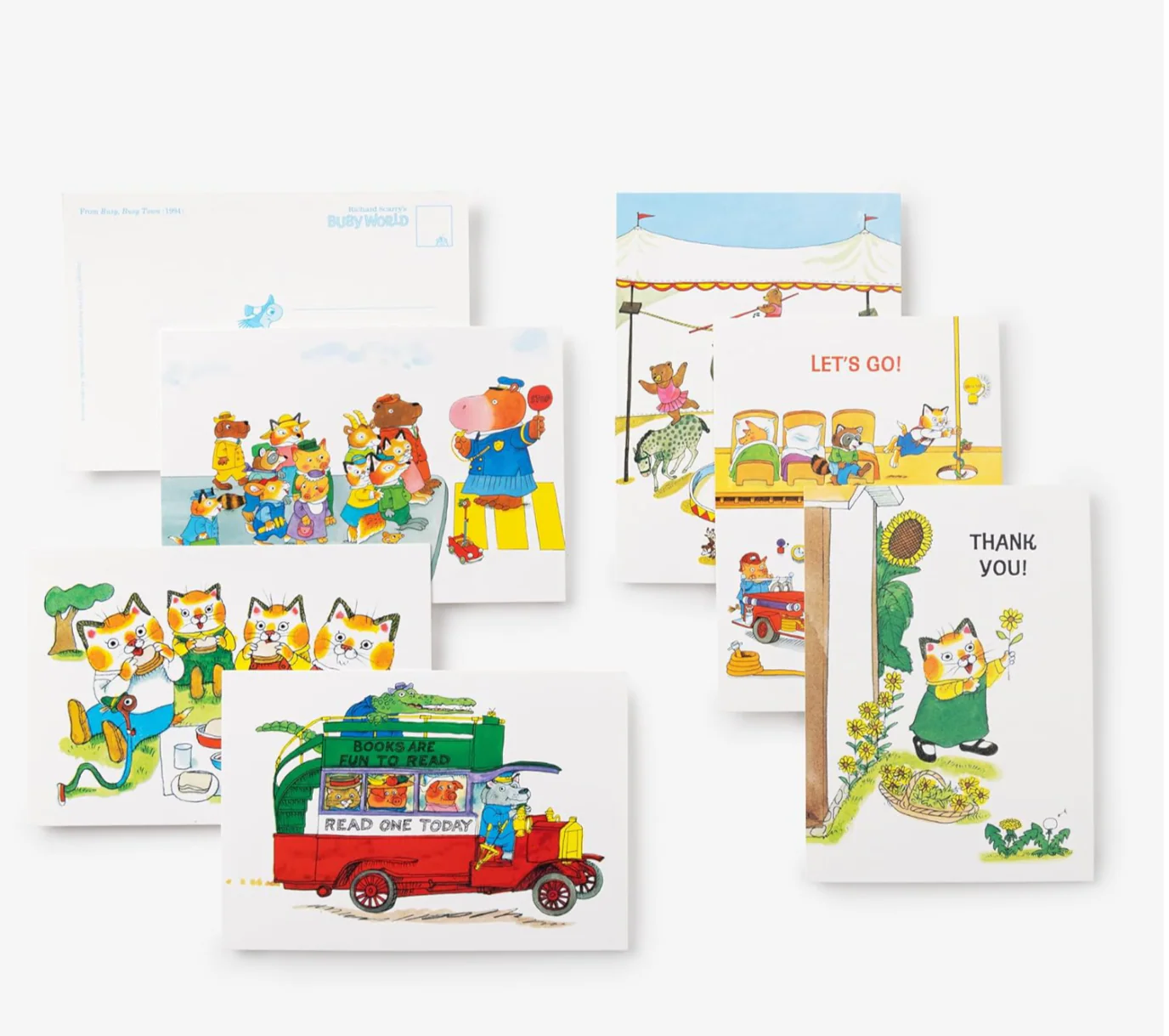 RICHARD SCARRY 100 POSTCARDS - Image 3