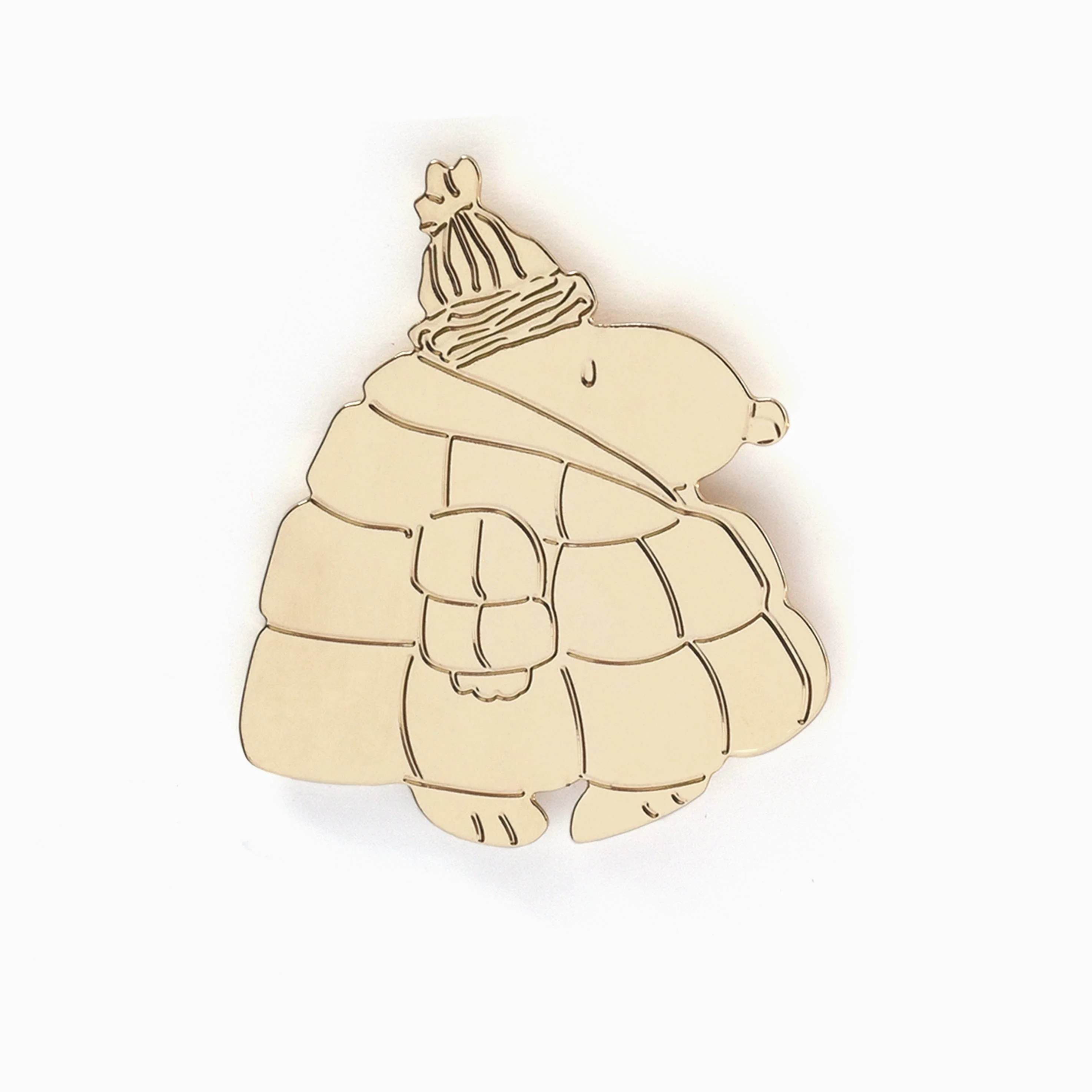 SNOOPY PUFFER lapel pin  x Snoopy & The Peanuts